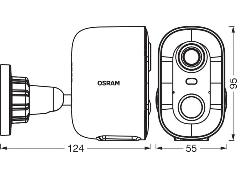 OSRAM Smart+ Outdoor Battery Camera