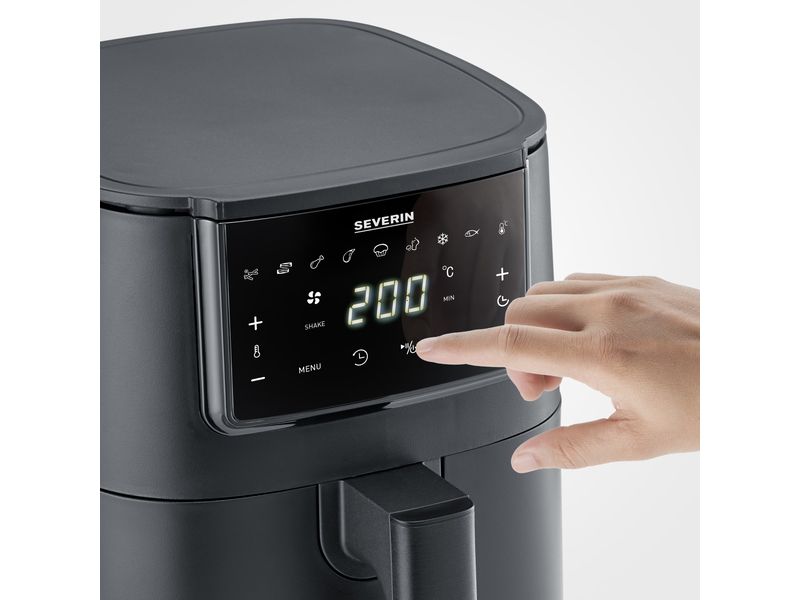 Severin Heissluft-Fritteuse Black Line Single FR 2461 4 l