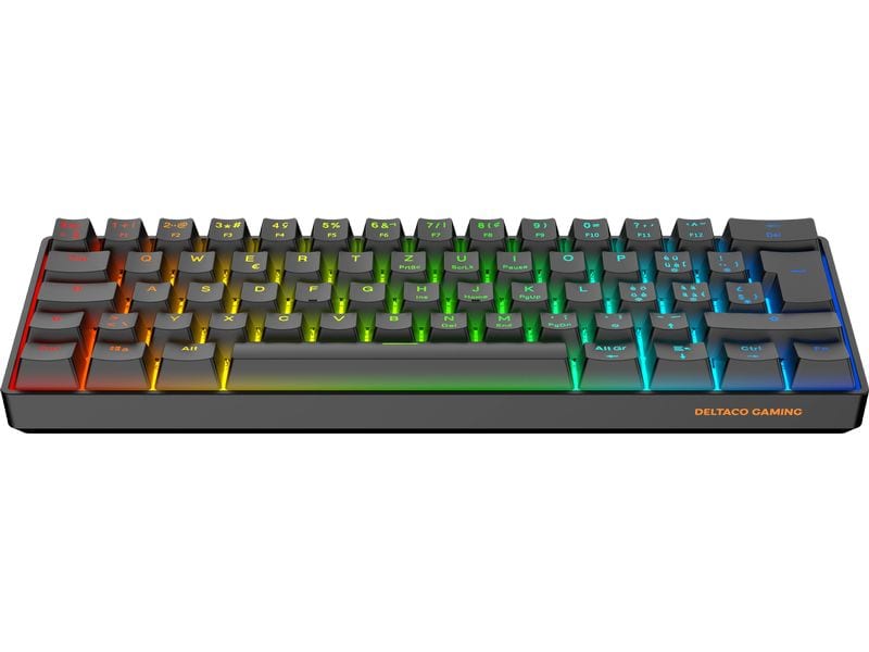 DELTACO Gaming-Tastatur GAM-175-C Hot-Swap Schwarz