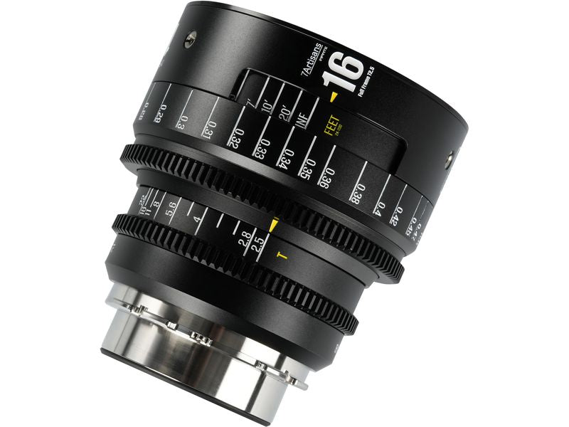 7Artisans Festbrennweite 16mm T/2.5 INFINTE Schwarz – Arri PL