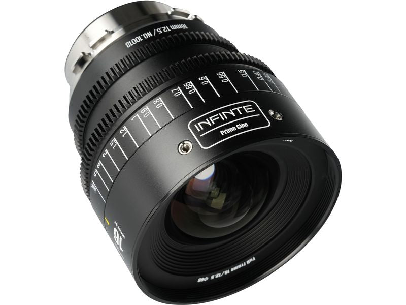 7Artisans Festbrennweite 16mm T/2.5 INFINTE Schwarz – Arri PL