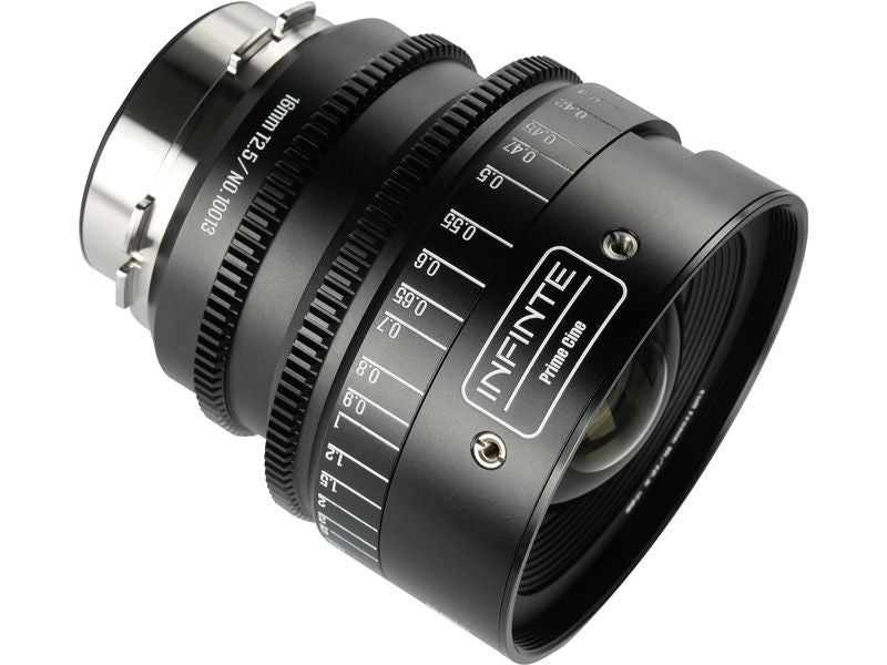 7Artisans Festbrennweite 16mm T/2.5 INFINTE Schwarz – Arri PL