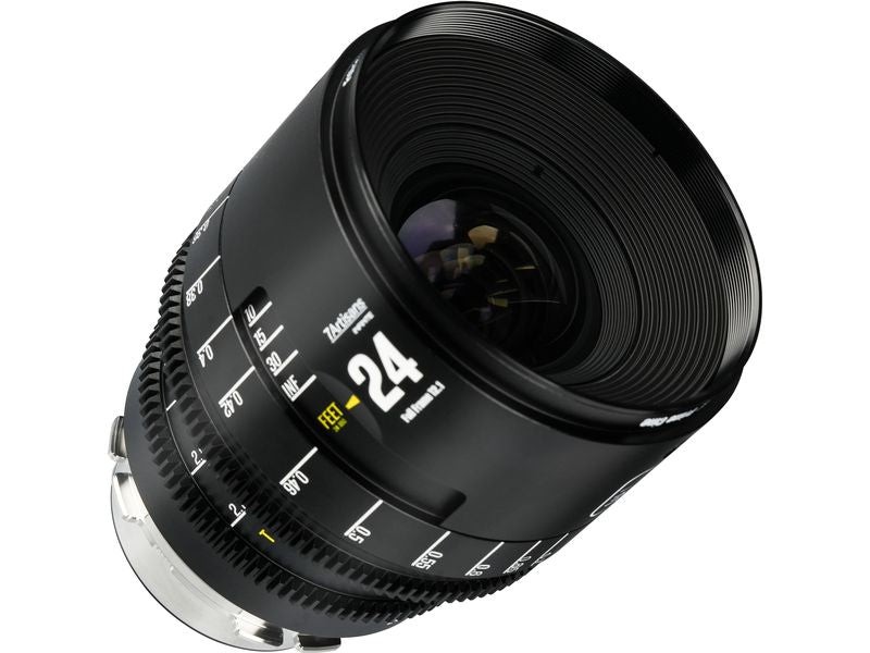 7Artisans Festbrennweite 24mm T/2.1 INFINTE Schwarz – Arri PL