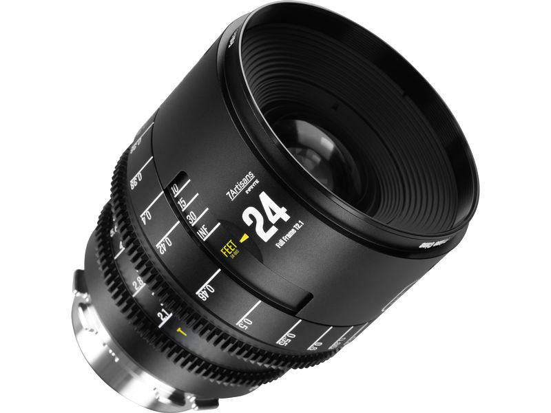 7Artisans Festbrennweite 24mm T/2.1 INFINTE Schwarz – Arri PL