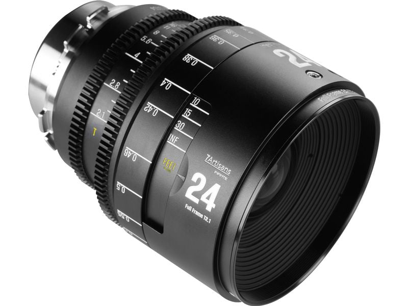 7Artisans Festbrennweite 24mm T/2.1 INFINTE Schwarz – Arri PL