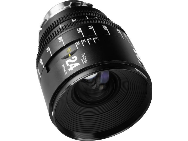 7Artisans Festbrennweite 24mm T/2.1 INFINTE Schwarz – Arri PL