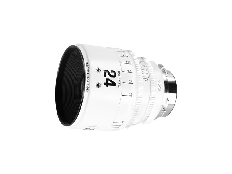 7Artisans Festbrennweite 24mm T/2.1 INFINTE Weiss – Arri PL