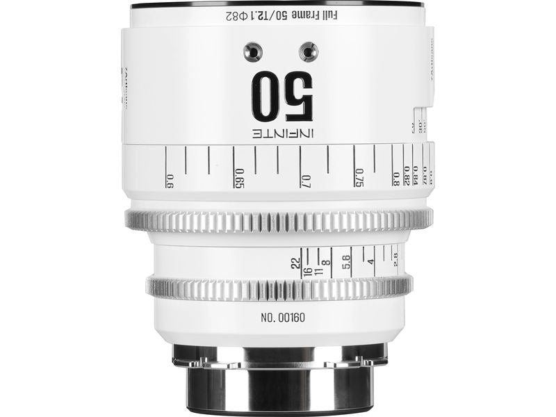 7Artisans Festbrennweite 50mm T/2.1 INFINTE Weiss – Arri PL
