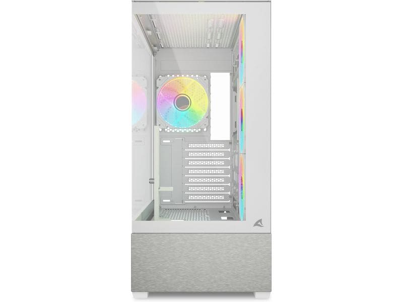 Sharkoon PC-Gehäuse AK7 ARGB Weiss