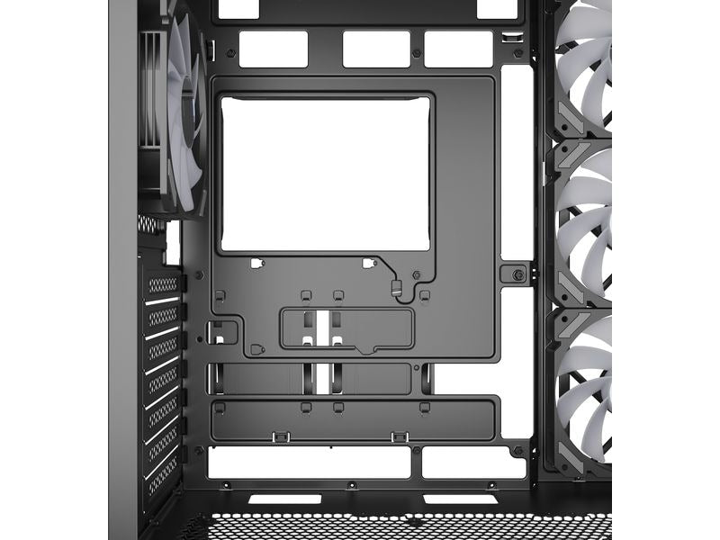 Sharkoon PC-Gehäuse AK7 ARGB Schwarz