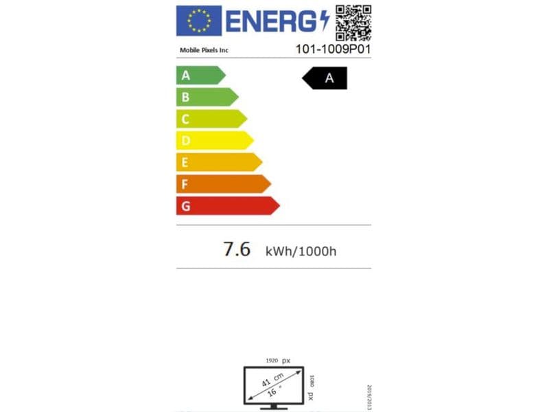 Mobile Pixels Monitor Glance 16