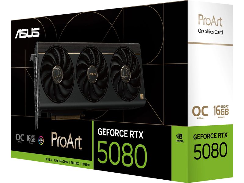 ASUS Grafikkarte ProArt GeForce RTX 5080 16GB OC Edition