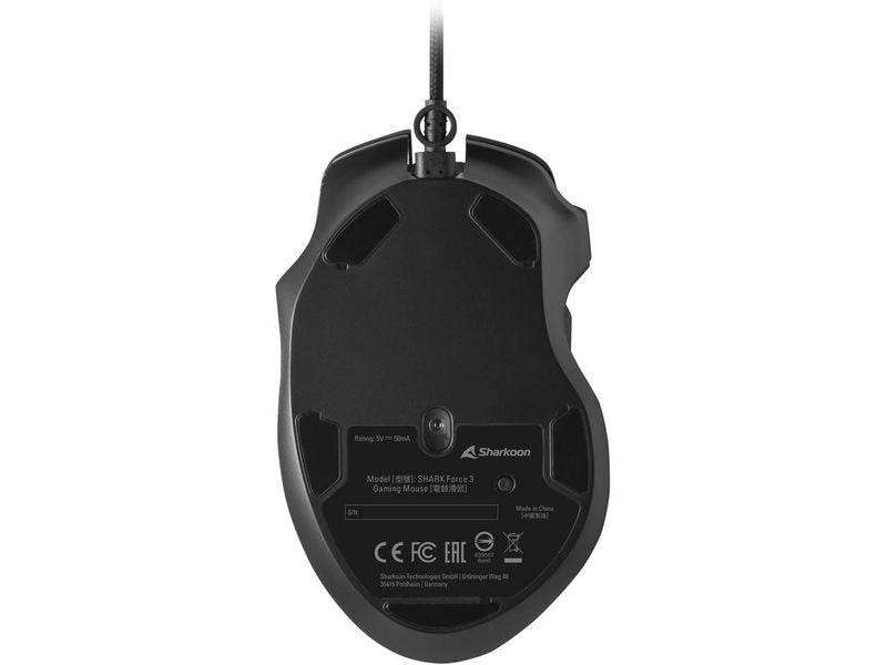 Sharkoon Gaming-Maus SHARK Force 3