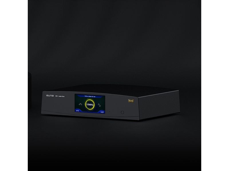Aune SC1 EVO Hochpräzise 10 MHz Masterclock Schwarz