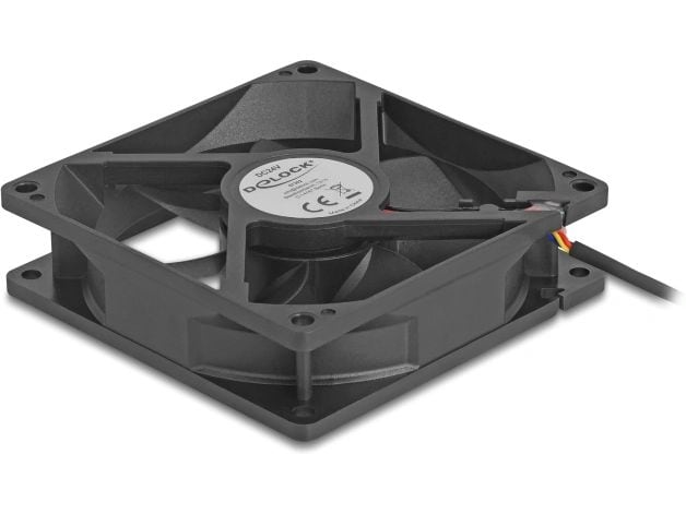 Delock PC-Lüfter 24 V DC, 92 x 92 x 25 mm