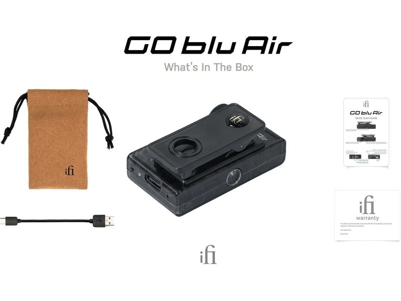 iFi Audio Kopfhörerverstärker Audio GO blu Air