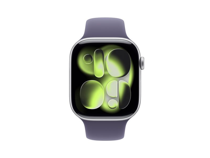 Apple Watch Series 11 46 mm GPS Silver Alu Sport Band M/L