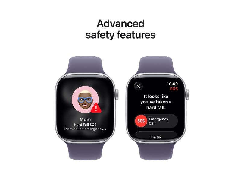Apple Watch Series 11 46 mm GPS Silver Alu Sport Band S/M