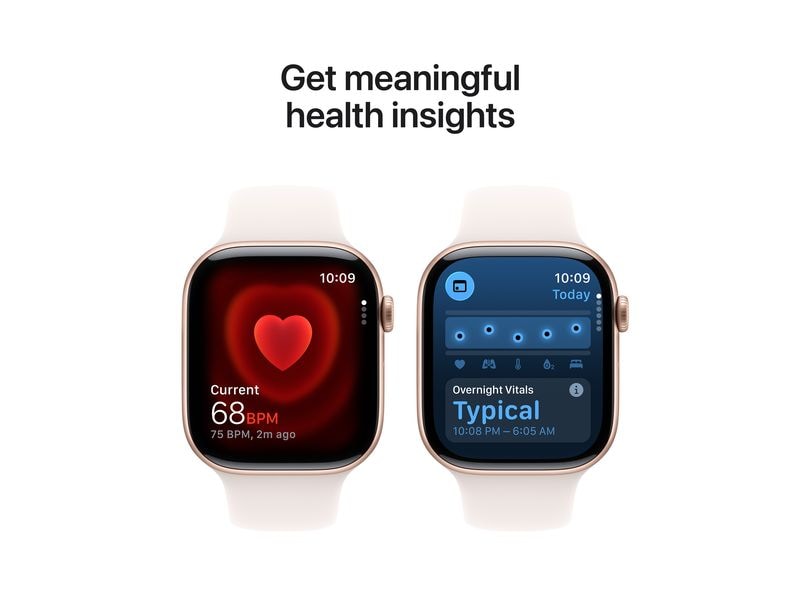 Apple Watch Series 11 46 mm GPS Rose Gold Alu Sport Band S/M