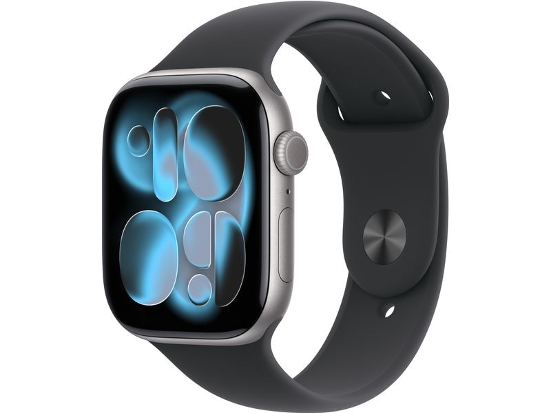 Apple Watch Series 11 46 mm GPS Space Grey Alu Sport Band M/L