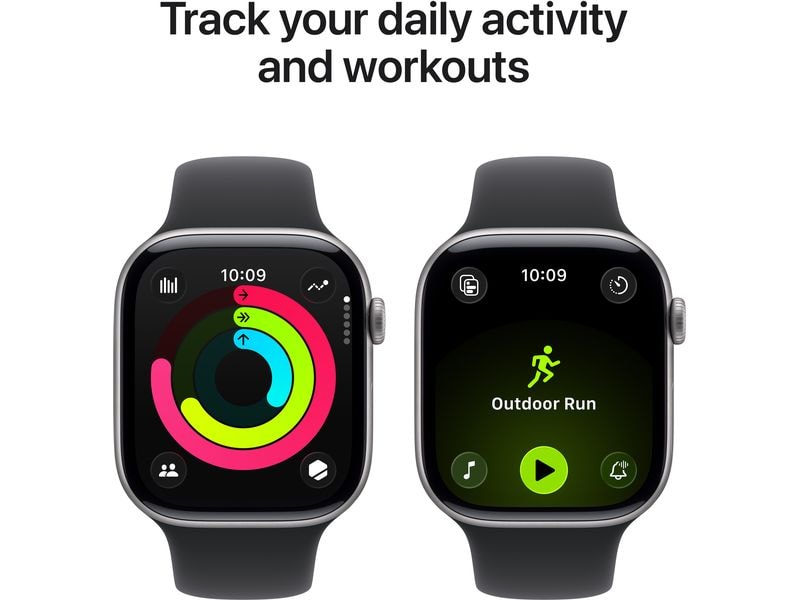Apple Watch Series 11 46 mm GPS Space Grey Alu Sport Band M/L