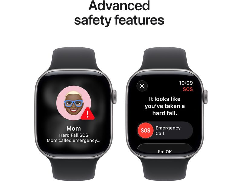 Apple Watch Series 11 46 mm GPS Space Grey Alu Sport Band M/L