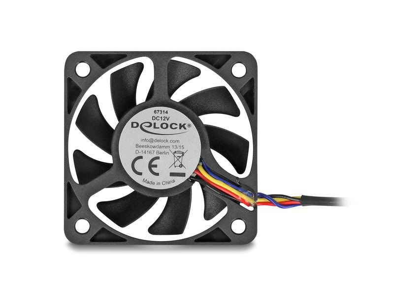 Delock PC-Lüfter 12 V DC, 50 x 50 x 10 mm