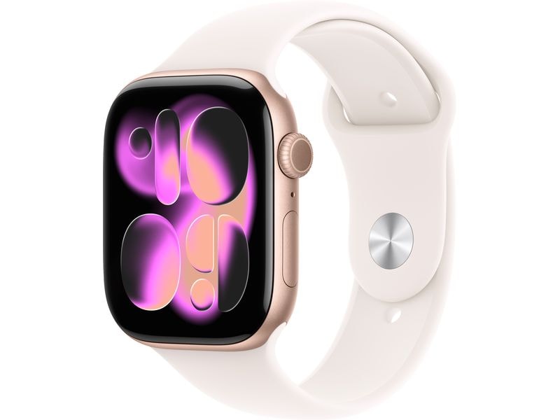 Apple Watch Series 11 46 mm LTE Gold Titan Light Blush Sport S/M