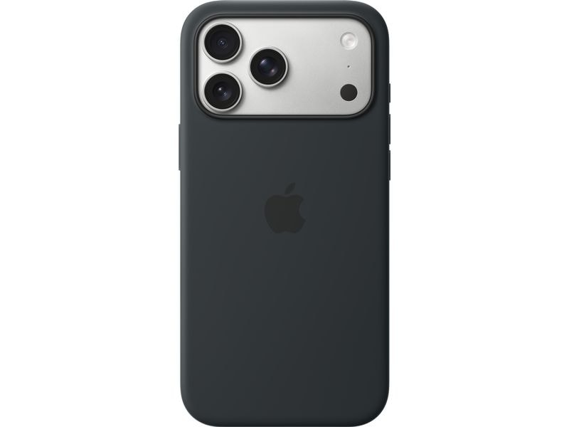 Apple Back Cover Silicone MagSafe Case iPhone 17 Pro Max Schwarz