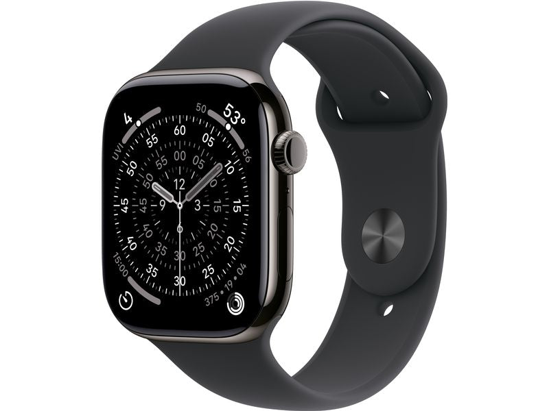 Apple Watch Series 11 46 mm LTE Slate Titanium Black Sport S/M