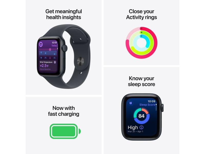 Apple Watch SE 3 40 mm LTE Sport Band Starlight M/L