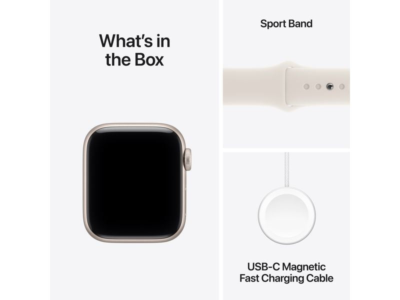 Apple Watch SE 3 40 mm LTE Sport Band Starlight M/L