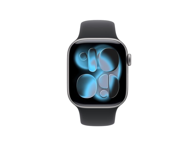 Apple Watch Series 11 42 mm GPS Space Grey Alu Sport Band M/L