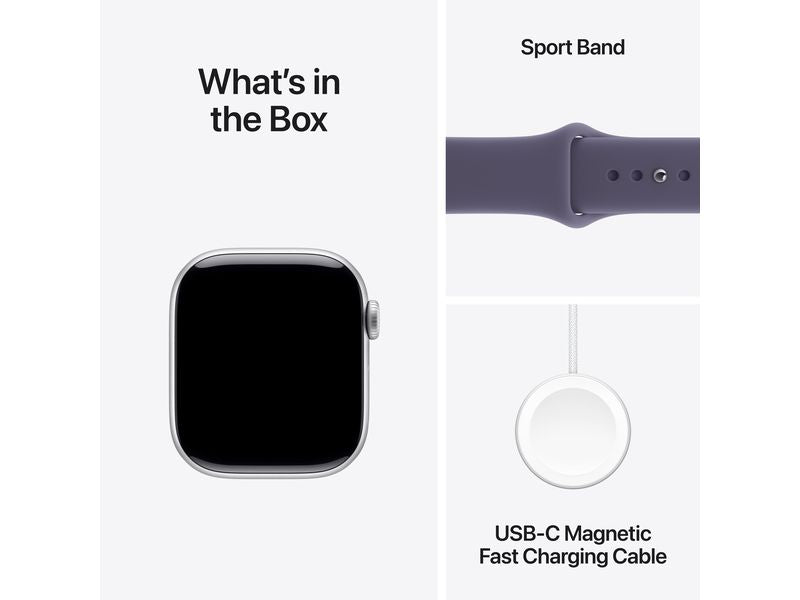 Apple Watch Series 11 42 mm GPS Silver Alu Sport Band S/M