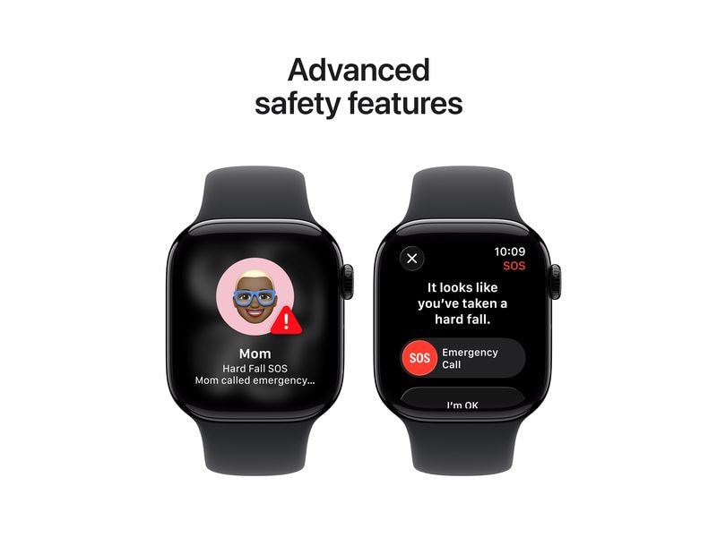 Apple Watch Series 11 42 mm LTE Jet Black Alu Black Sport M/L