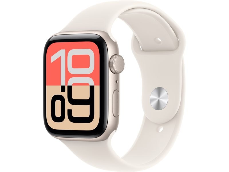 Apple Watch SE 3 44 mm GPS Sport Band Starlight M/L