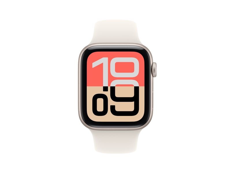 Apple Watch SE 3 44 mm GPS Sport Band Starlight M/L