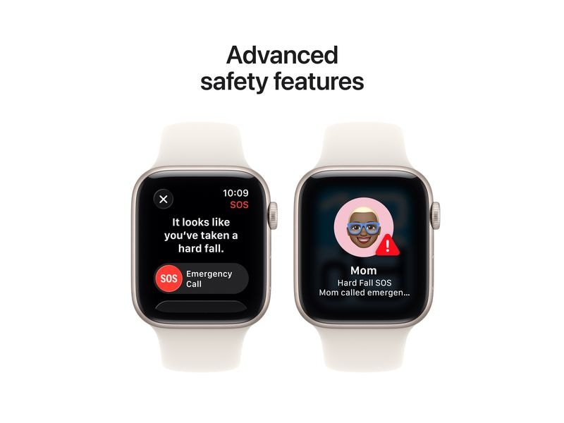 Apple Watch SE 3 44 mm GPS Sport Band Starlight M/L