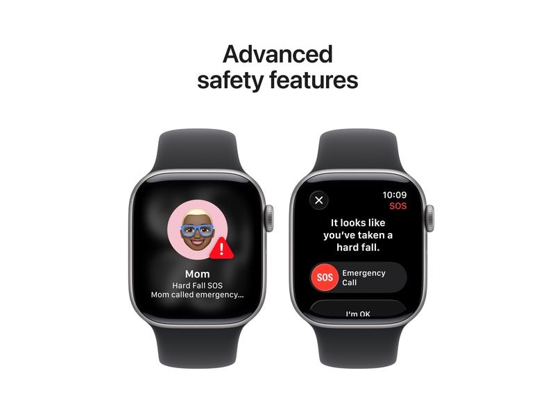 Apple Watch Series 11 42 mm LTE Space Grey Alu Black Sport M/L