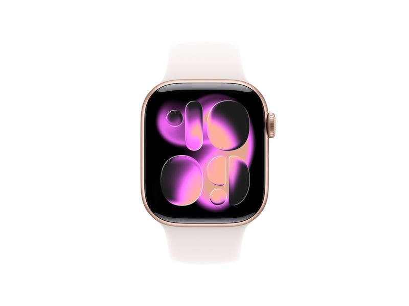 Apple Watch Series 11 42 mm LTE Rose Gold Alu Light Blush M/L