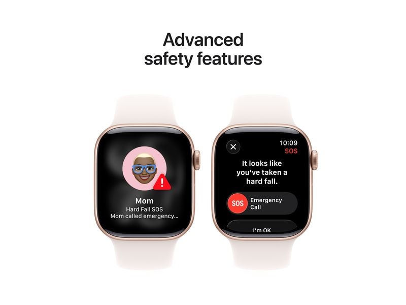 Apple Watch Series 11 42 mm LTE Rose Gold Alu Light Blush M/L