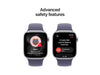 Apple Watch Series 11 42 mm LTE Silver Alu Purple Fog Sport M/L