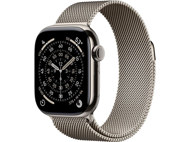 Apple Watch Series 11 42 mm LTE Nat Titanium Milanese Loop