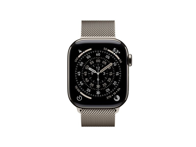 Apple Watch Series 11 42 mm LTE Nat Titanium Milanese Loop