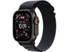 Apple Watch Ultra 3 Black Titanium Black Alpine Loop S