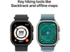 Apple Watch Ultra 3 Natural Titanium Blue/Bright Trail Loop S/M