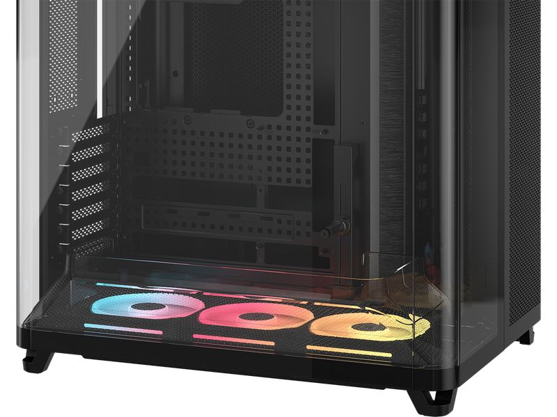 Corsair PC-Gehäuse AIR 5400 LX-R RGB Schwarz