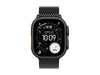 Apple Titanium Milanese Loop 49 mm Black Small