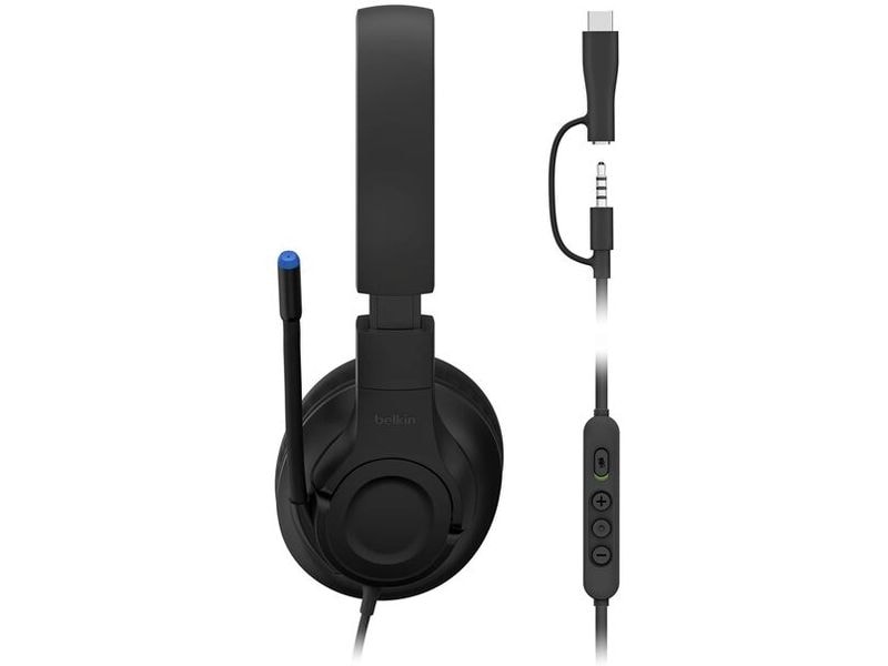 Belkin On-Ear-Kopfhörer Inspire Schwarz