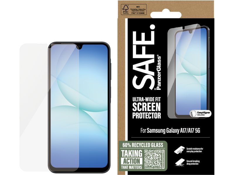SAFE. Displayschutz UWF mit EasyAligner Galaxy A17
